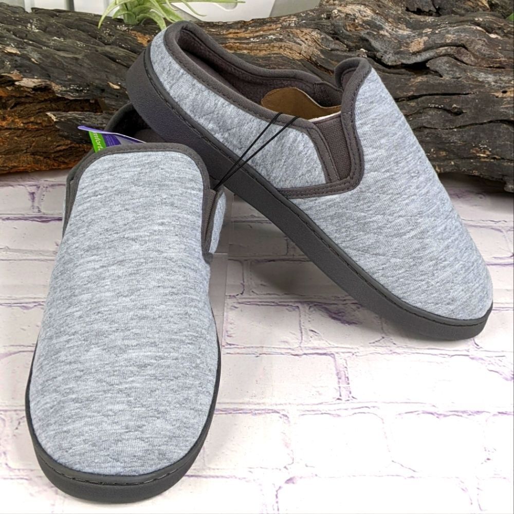 Hanes Comfortsoft Jersey Knit Clog Slippers with Indoor/Outdoor Sole
